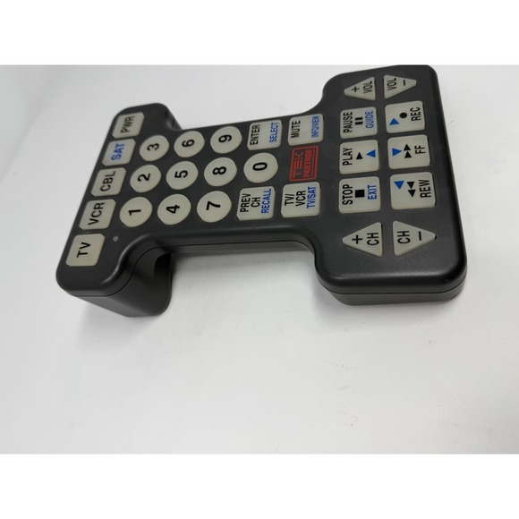 Tek Partner Universal Remote Big Button BW-0561-R Jumbo Light Up Low Vision - Picture 3 of 5